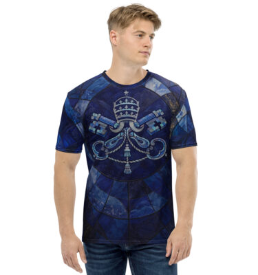 Stained Glass Papal Insignia Shirt